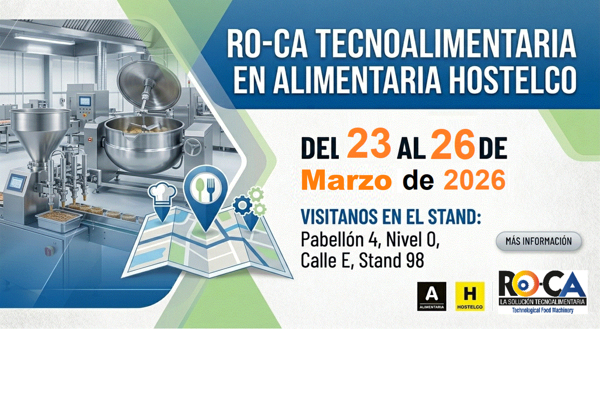 LogisFood asistirá a Alimentaria Hostelco 2026 en Barcelona