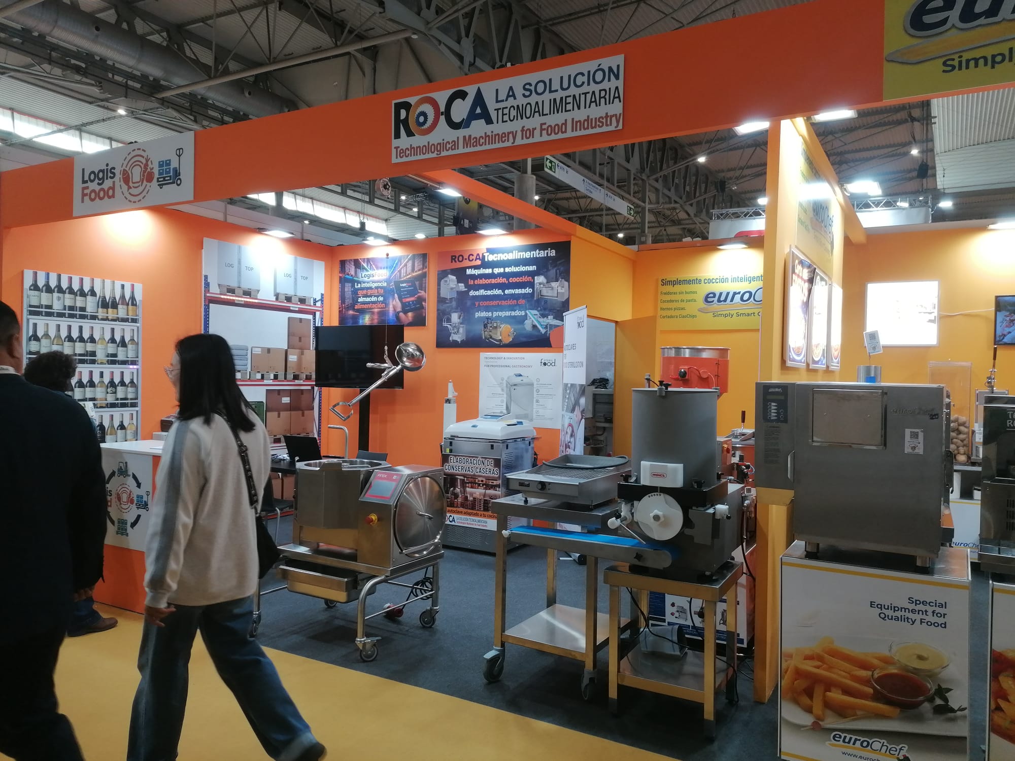 LogisFood y Ro-ca Tecnoalimentaria en feria hostelco 2026